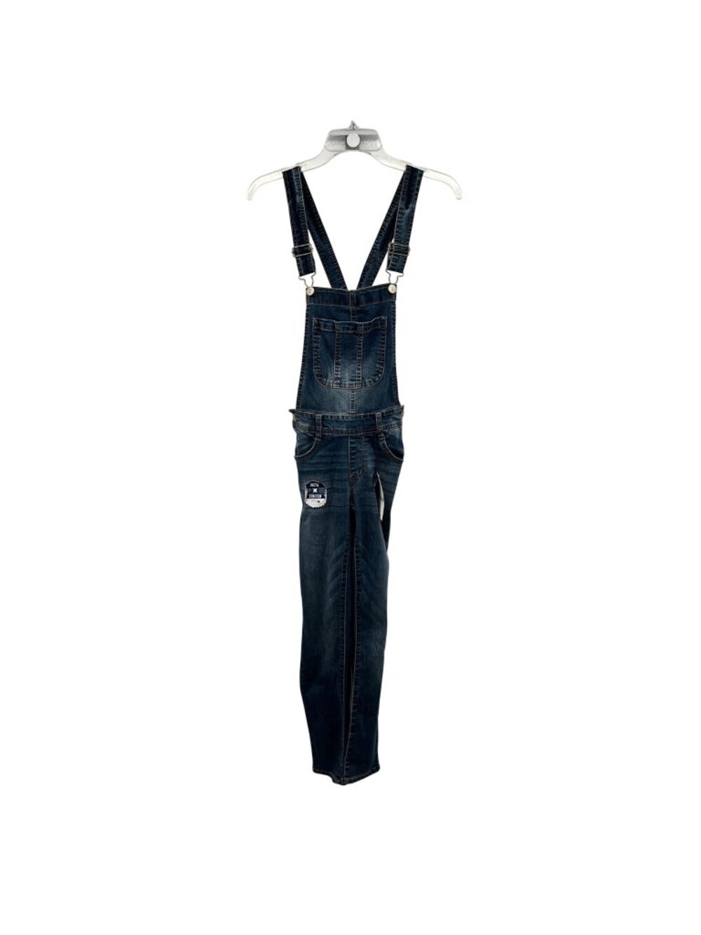 Wallflower Womens Denim Overalls Skinny Leg Blue Size XS New